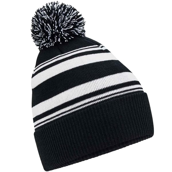 Beechfield Unisex Adult Fan Striped Beanie