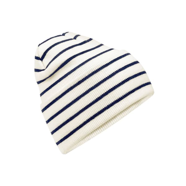 Beechfield Unisex Adult Original Striped Deep Cuffed Beanie