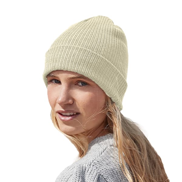 Beechfield Unisex Adult Organic Cotton Fine Knit Beanie