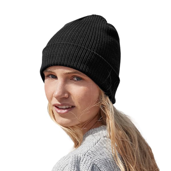 Beechfield Unisex Adult Organic Cotton Fine Knit Beanie