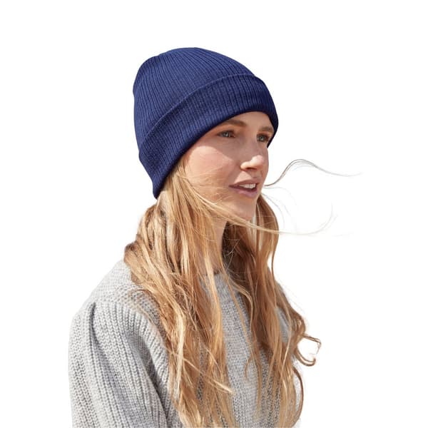 Beechfield Unisex Adult Organic Cotton Fine Knit Beanie