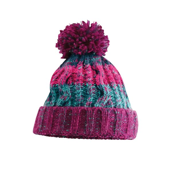 Beechfield Unisex vuxen Corkscrew mössa Winter Berries One Size