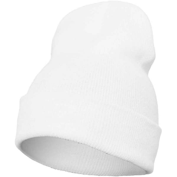 Flexfit Unisex Adult Heavyweight Beanie White One Size
