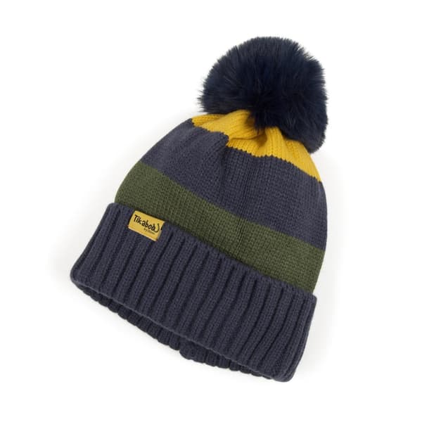 Tikaboo Childrens/Kids Stripe Bobble Beanie