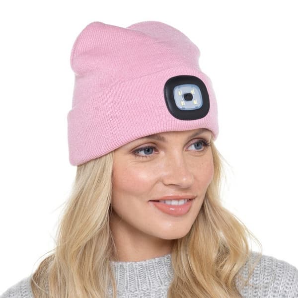 RJM Unisex vuxen LED-fackla mössa Pink One Size
