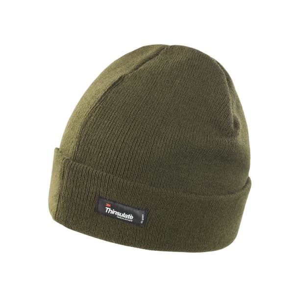 Result Winter Essentials Unisex vuxen ribbad Thinsulate lättviktsmössa