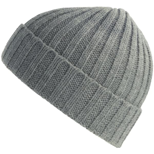 Atlantis Unisex vuxen Shore Chunky återvunnen mössa Light Grey Melange One Size