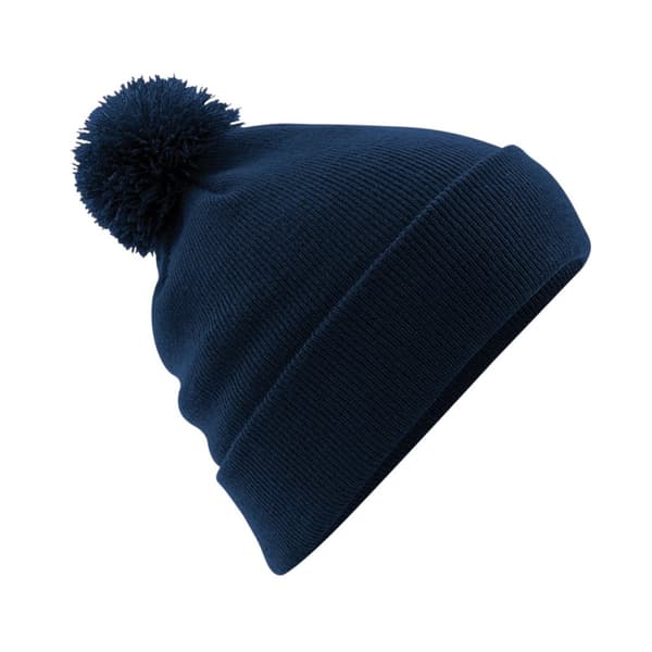 Beechfield Unisex Adult Original Pom Pom Beanie French Navy One Size