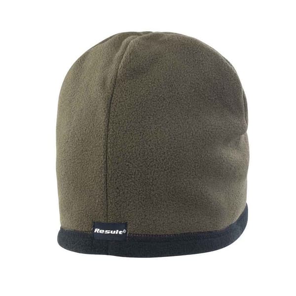 Result Winter Essentials Unisex Vuxen Vändbar Microfleece Bobble Mössa