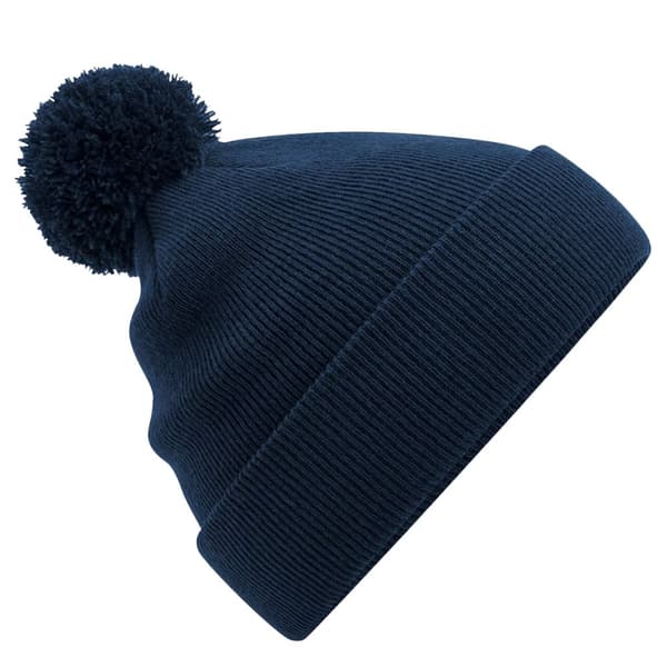 Beechfield Barn/Kids Original Pom Pom Beanie French Navy One Size