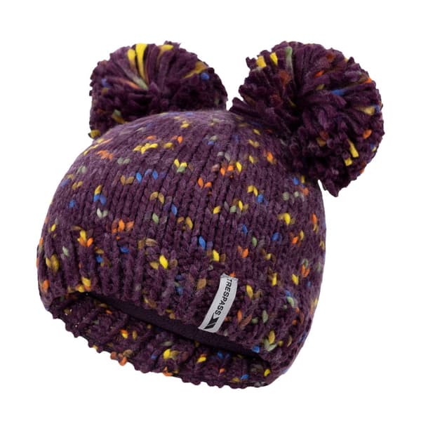 Trespass Childrens/Kids Ted Pom Pom Beanie