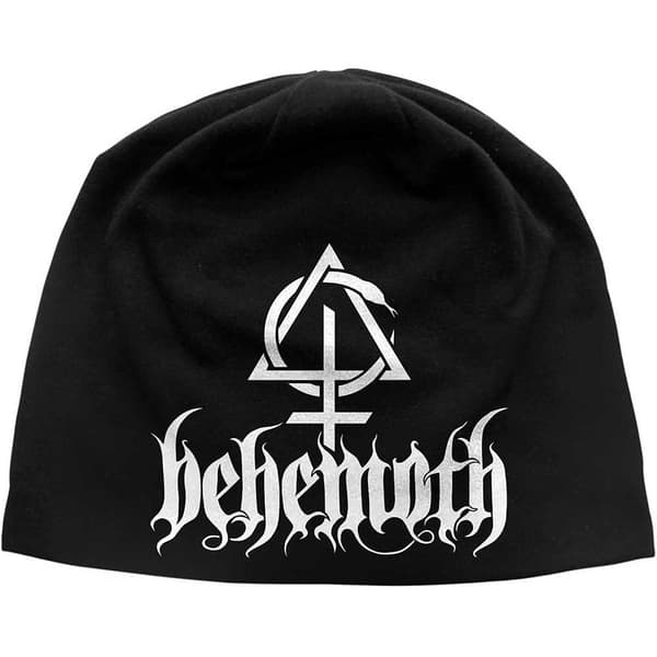 Behemoth Unisex Adult Opvs Contra Natvram Logo Beanie Black One Size