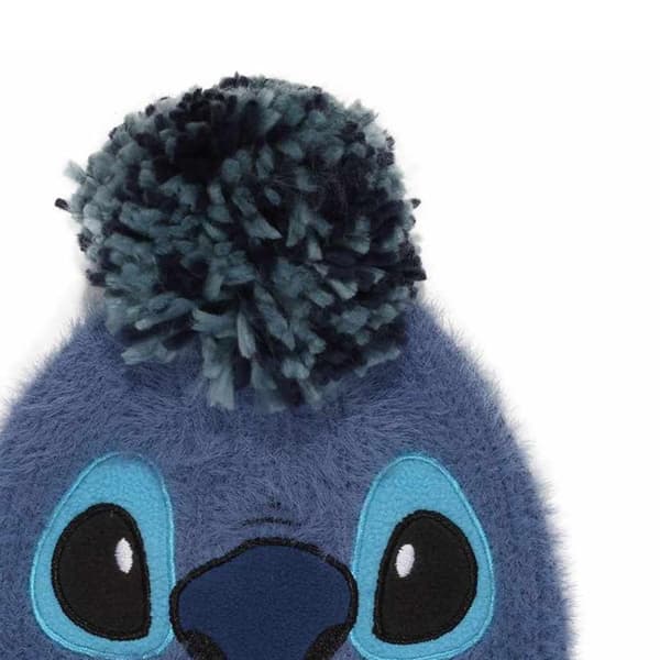Lilo & Stitch Unisex Adult Pom Pom Fluffy Beanie