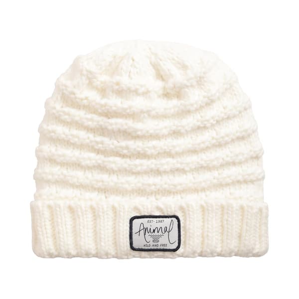 Animal Womens/Ladies Ashley Lined Beanie Cream One Size