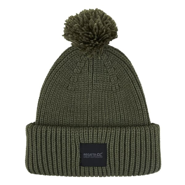Regatta Unisex Adult Connora Pom Pom Beanie Dark Khaki One Size