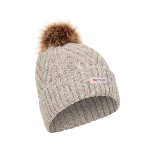Mountain Warehouse Womens/Ladies Thinsulate Beanie Grey One Size