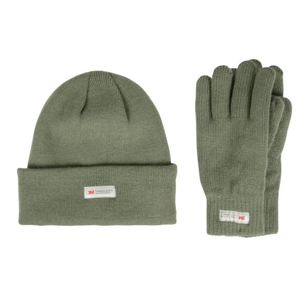 Mountain Warehouse Womens/Ladies Thinsulate Fleece Beanie & Gloves Set