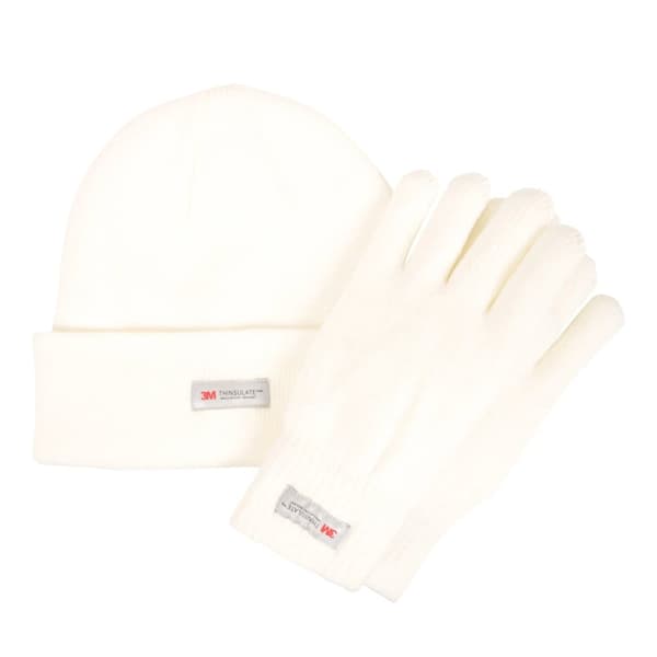 Mountain Warehouse Womens/Ladies Thinsulate Fleece Beanie & Gloves Set