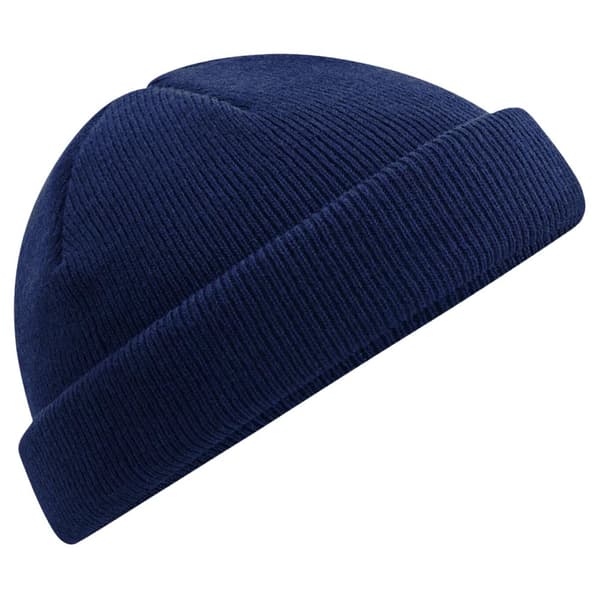 Beechfield Fisherman Mini Recycled Beanie Oxford Navy One Size