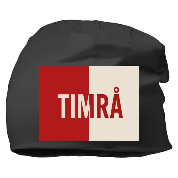 Beanie for Voksen | Klassisk Lue i Mykt Materiale Timrå - Hockey Svart One-size