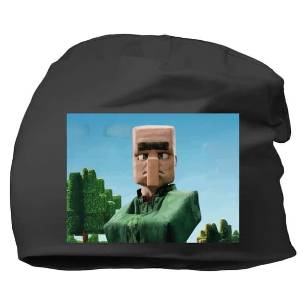 Beanie för Vuxen | Klassisk Mössa i Mjukt Material A Minecraft Movie