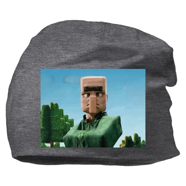Beanie för Vuxen | Klassisk Mössa i Mjukt Material A Minecraft
