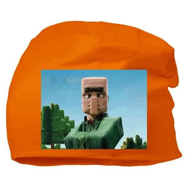 Beanie för Vuxen | Klassisk Mössa i Mjukt Material A Minecraft Movie