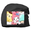 Miniatyrbild 1 av 2: Beanie för Vuxen | Klassisk Mössa i Mjukt Material Kawaii Sanrio Crew