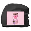 Miniatyrbild 1 av 2: Beanie för Vuxen | Klassisk Mössa i Mjukt Material Labubu Pink Monster