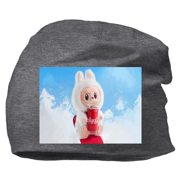Beanie för Vuxen | Klassisk Mössa i Mjukt Material Labubu Summ