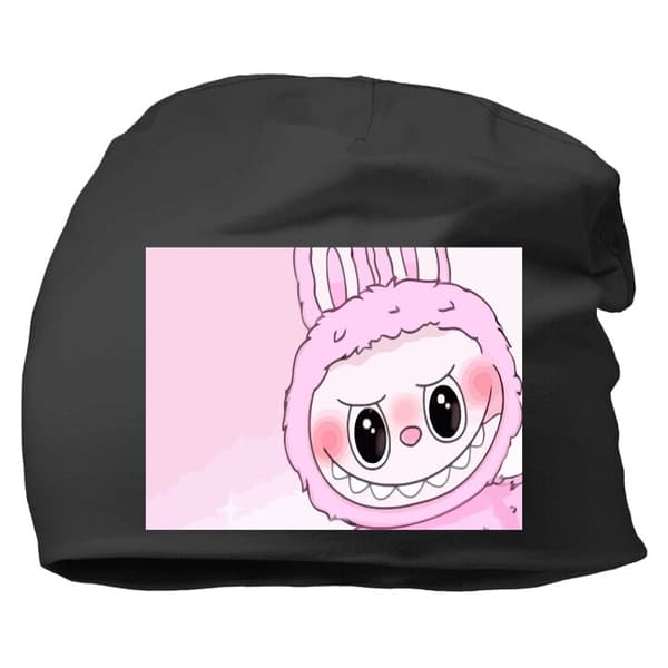 Beanie för Vuxen | Klassisk Mössa i Mjukt Material Labubu Bunn