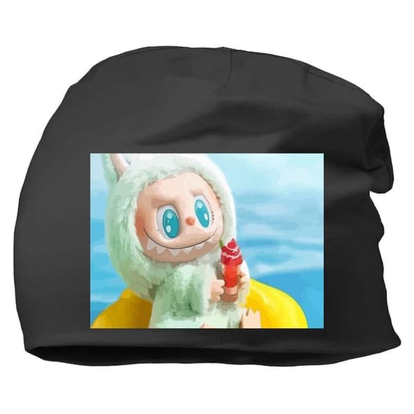 Beanie for Voksen | Klassisk Lue i Mykt Materiale Labubu Macar