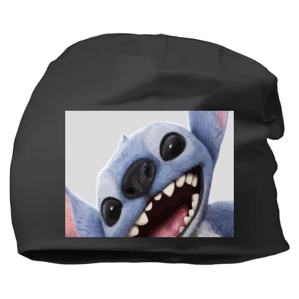 Beanie för Vuxen | Klassisk Mössa i Mjukt Material Stitch i Fart – Kawaii Design för Fans & Barn