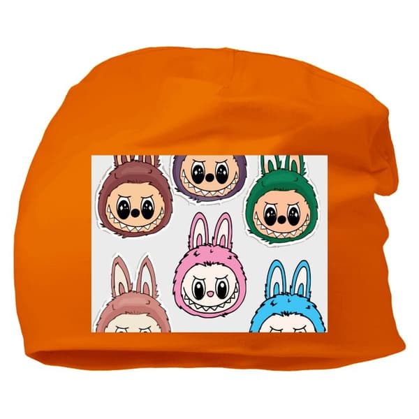 Beanie för Vuxen | Klassisk Mössa i Mjukt Material Labubu Maca