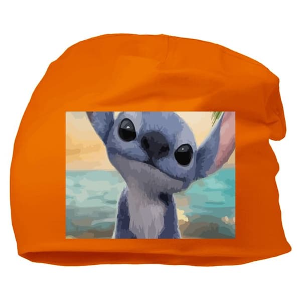 Beanie for Voksen | Klassisk Lue i Mykt Materiale Stitch Elsker - Med Hjerter & Kawaii Følelse