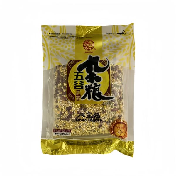 Mix Ris/Bönor/Fullkorn För Mix Gröt 454g BBZYL Lian Feng Kina