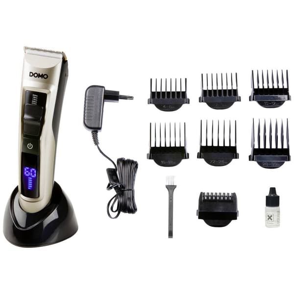 DOMO DO1091TD Hårtrimmer Svart, Guld