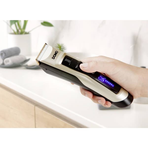 DOMO DO1091TD Hårtrimmer Svart, Guld