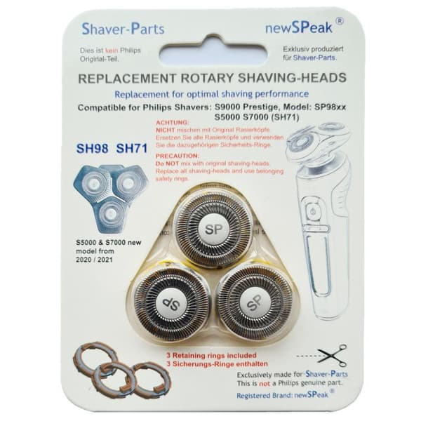Shaver-Parts Barberhoved Alt Sh98/sh71