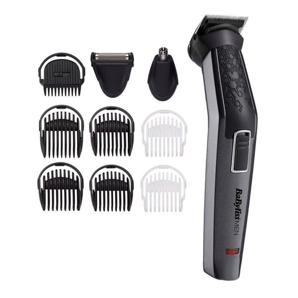 Babyliss MT727E Carbon Titanium 10in1 Multi Trimmer Sort/Sølv