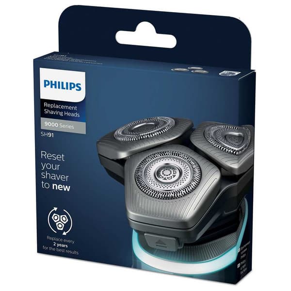 Philips Parranajopään Vaihto Sh91/50 S9000 Musta