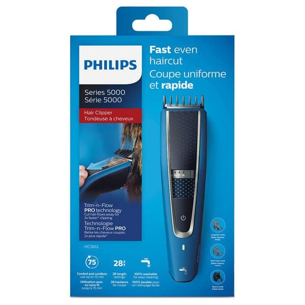 Philips Barbermaskine Hc5612/15 Blå,Sort