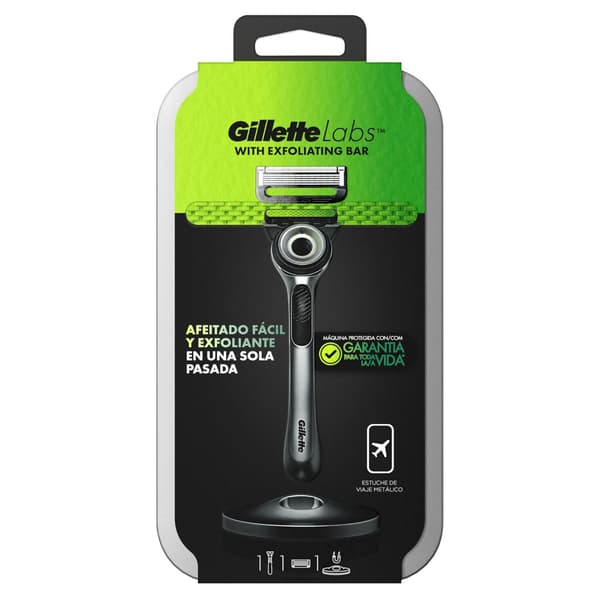 Gillette Labs Maq 1up+travel Case Transparent