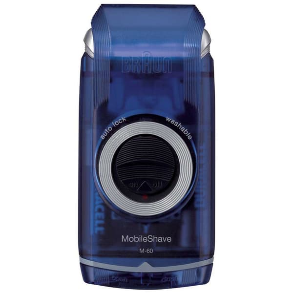 Braun Pocket Shaver 60 Serie M Blå