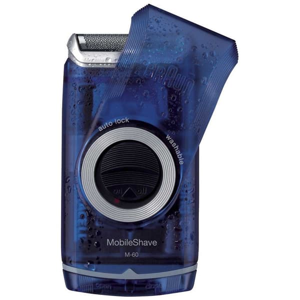 Braun Pocket Shaver 60 Serie M Blå