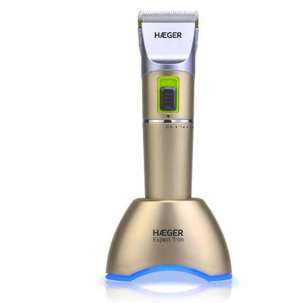 Haeger Parranajokone Expert Trim Hopeinen