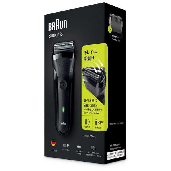 Braun Rakapparat 300s Series 3 Svart