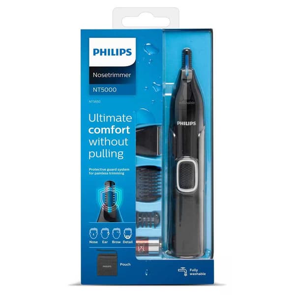 Philips Nästrimmer Series 5000 Svart