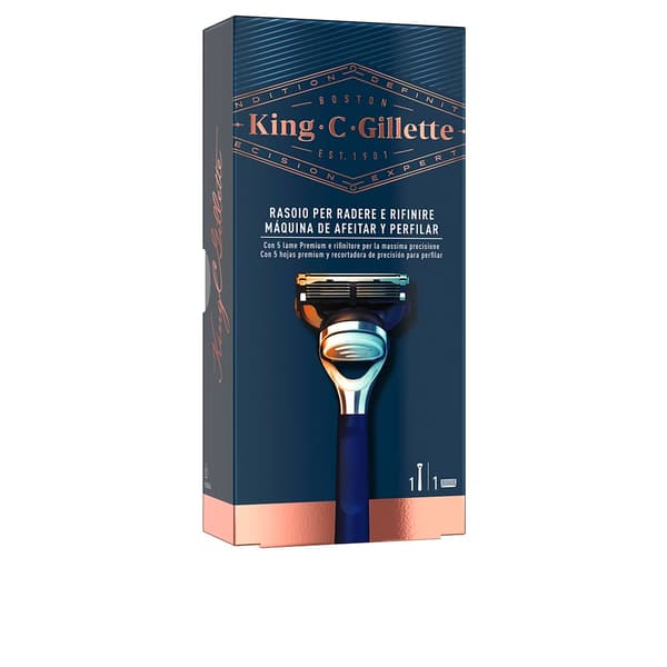 GILLETTE KING shave & edging razor 1 pc