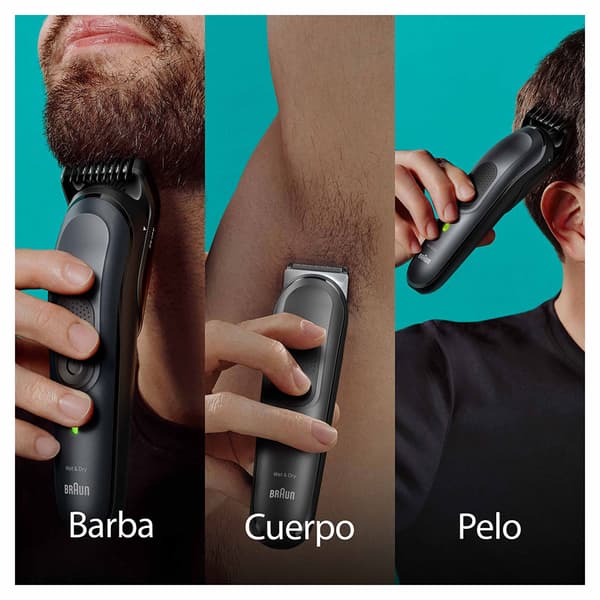 Braun Styler Mgk7491 Barbermaskine Sort